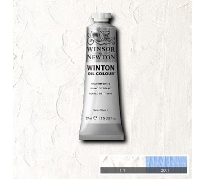 Масляная краска Winsor Newton Winton Oil Colour 37 мл №748 Zinc white Белила цинковые