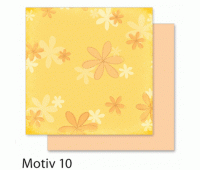 Бумага Folia, дизайнерская Design Papers "Flowers" Квіти 190 гр, 30,5x30,5 см №02 Motif 02 арт 10102