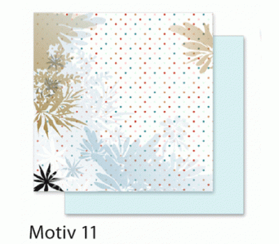 Дизайнерская бумага Folia Design Papers Flowers Цветы 190 г/м2, 30,5x30,5 см №11