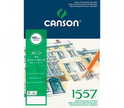 Альбом для набросков Canson 1557 Dessin 180 г/м2, A3, 30 листов