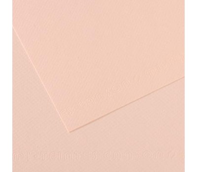 Бумага пастельная Canson Mi-Teintes 160 г/м2 50x65 см №103 Dawn pink Пастельный розовый
