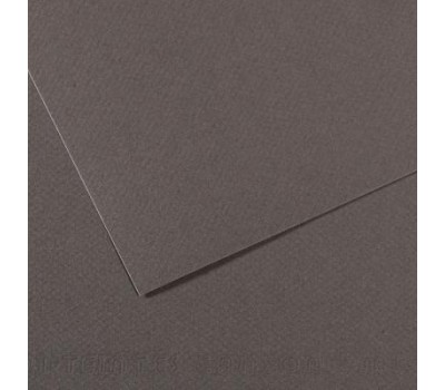 Бумага пастельная Canson Mi-Teintes 160 г/м2 50x65 см №345 Dark gray Темно-серый