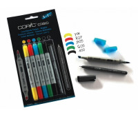 Набор маркеров Copic Ciao set 5+1, яркие цвета + лайнер