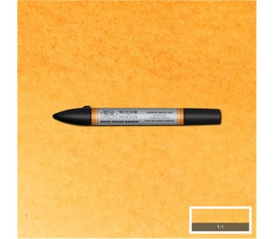 Акварельный маркер Winsor Newton №090 Cadmium orange Кадмий оранжевый