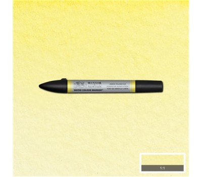 Акварельний маркер Winsor Newton №346 Lemon yellow Жовтий лимонний