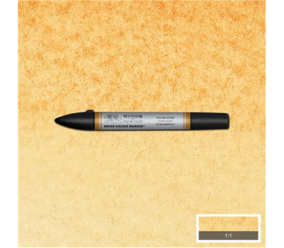 Акварельный маркер Winsor Newton №744 Yellow ochre Охра желтая