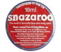 Краска для грима Snazaroo Classic 18 мл, Красный яркий арт 1118055