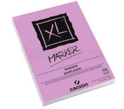 Блок паперу для маркерів Canson XL Marker 70 г/м2, A4 100 аркушів