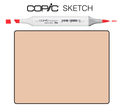 Маркер Copic Sketch E-13 Light suntan Світла засмага