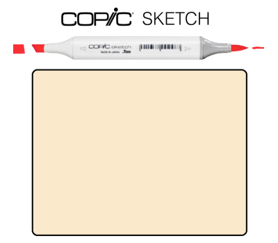 Маркер Copic Sketch E-21 Soft Sun Ніжне сонце