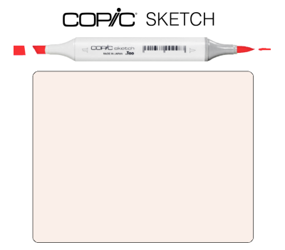 Маркер Copic Sketch E-41 Peаrl white Перлинно-білий