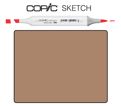 Маркер Copic Sketch E-57 Light walnut Светло-гориховый