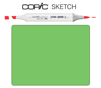 Маркер Copic Sketch G-05 Emerald green Изумрудный зелёный