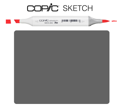 Маркер Copic Sketch N-8 Neutral gray Нейтральный серый