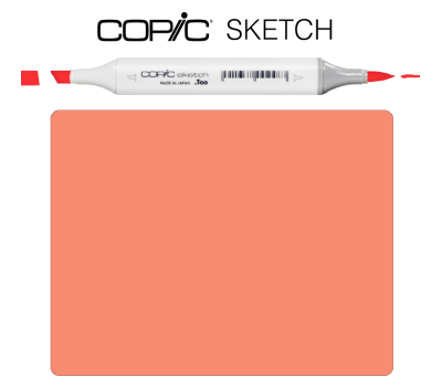 Маркер Copic Sketch R-17 Lipstick orange Помадний оранжевий