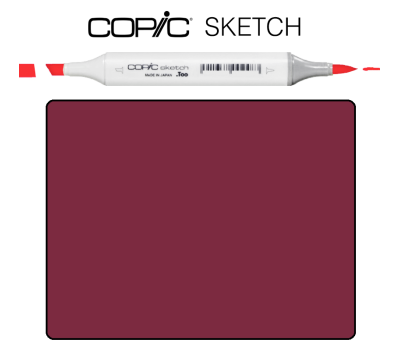 Маркер Copic Sketch R-89 Dark red Темно-червоний