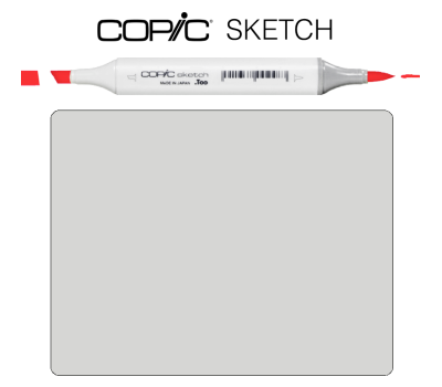 Маркер Copic Sketch W-3 Warm gray Теплый серый