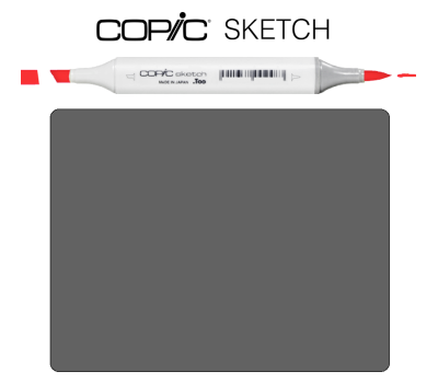 Маркер Copic Sketch W-8 Warm gray Теплый серый