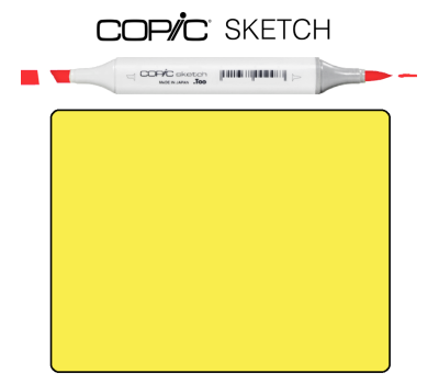 Маркер Copic Sketch Y-19 Napoli yellow Неаполитанский жёлтый