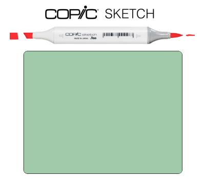 Маркер двосторонній спиртовий Copic Sketch YG-63 Pea green Зелений горох