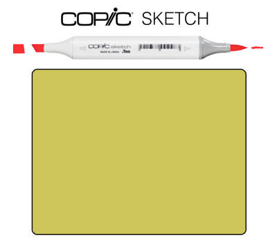 Маркер Copic Sketch YG-95 Pale olive Пастельно-оливковий