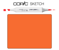 Маркер Copic Sketch YR-07 Cadmium orange Кадмий оранжевый